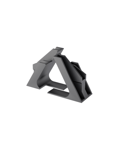 Универсальное крепление для кабеля диаметром 33-40 мм (основная часть) КМ-Профиль (UKK60) в Сергиевом Посаде Аксессуары для лотков Pintop.ru