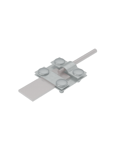 Контрольный соединитель полоса до 40 мм пруток Ø 5-10 мм HD КМ-Профиль (KS-B40-D5-10 HD) в Сергиевом Посаде Монтажные материалы Pintop.ru