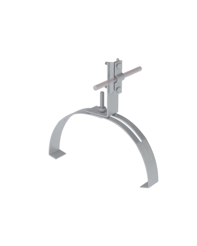Держатель болтовой для фигурного конька для прутка Ø 5-10 мм TD КМ-Профиль (DFKB-D5-10 TD) в Сергиевом Посаде Монтажные материалы Pintop.ru