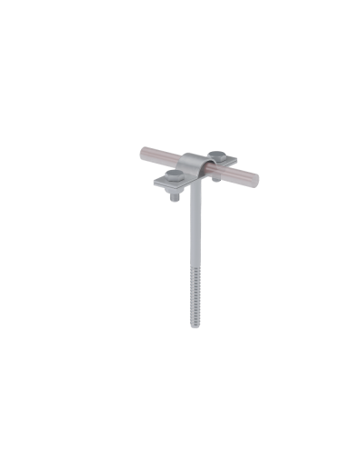 Держатель для прутка Ø 5-10 мм вкручиваемый L250 мм КМ-Профиль (DPV-L250-D5-10) в Сергиевом Посаде Монтажные материалы Pintop.ru