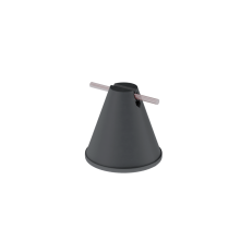 Держатель пластиковый для прутка Ø 8-10 мм H100 мм КМ-Профиль (DPP-H100-D8-10)