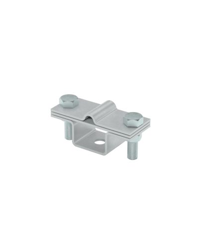 Универсальный держатель на мостовой опоре для прутка Ø 5-8 мм и полосы до 40 мм с 2 пластинами TD КМ-Профиль (UDMO2-D5-8-B40 TD) в Сергиевом Посаде Монтажные материалы Pintop.ru