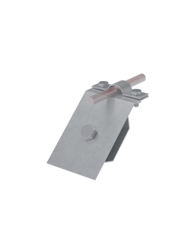 Держатель для водосточного желоба Ø 5-10 мм HD КМ-профиль (DVZH-D5-10 HD) в Сергиевом Посаде Монтажные материалы Pintop.ru