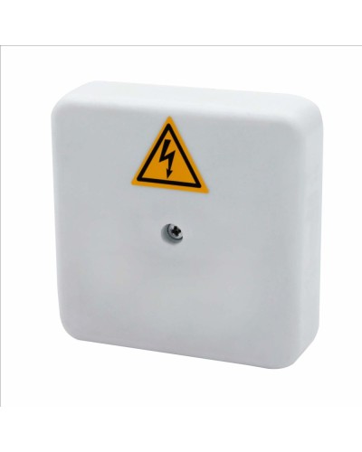 Коробка распределительная огнестойкая КРОПС-П0, IP41, габаритные размеры 75х75х20 мм, для кабелей сечением до 4 мм2, 3 клеммы КМ-Профиль (FRJB-KM-P0-4-03-КРОПС-IP41) в Сергиевом Посаде Распределительные коробки Pintop.ru