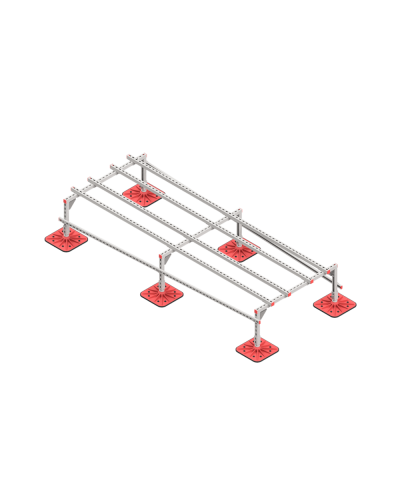Опорная конструкция для установки оборудования TECHNORAPTOR FOOT 1200х3000 тип 2 HD КМ-профиль (KM-TR-F-SSEI-1200-3000-2 HD) в Сергиевом Посаде Системы видеонаблюдения Pintop.ru