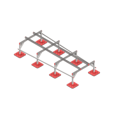 Опорная конструкция для установки оборудования TECHNORAPTOR FOOT 1200х3000 тип 3 HD КМ-профиль (KM-TR-F-SSEI-1200-3000-3 HD)