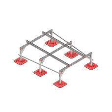 Опорная конструкция для установки оборудования TECHNORAPTOR FOOT 1500х2000 тип 2 HD КМ-профиль (KM-TR-F-SSEI-1500-2000-2 HD)