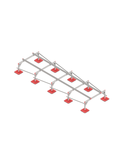 Опорная конструкция для установки оборудования TECHNORAPTOR FOOT 1500х5000 HD КМ-профиль (KM-TR-F-SSEI-1500-5000 HD) в Сергиевом Посаде Системы видеонаблюдения Pintop.ru