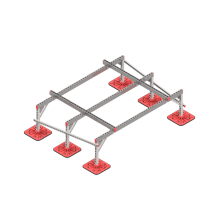 Опорная конструкция для установки оборудования TECHNORAPTOR FOOT 2000х1500 тип 1 HD КМ-профиль (KM-TR-F-SSEI-2000-1500-1 HD)