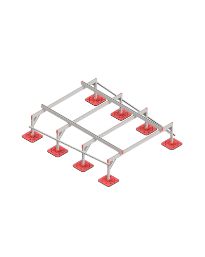 Опорная конструкция для установки оборудования TECHNORAPTOR FOOT 2000х2500 HD КМ-профиль (KM-TR-F-SSEI-2000-2500 HD) в Сергиевом Посаде Системы видеонаблюдения Pintop.ru