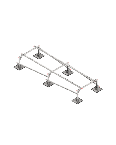 Опорная конструкция для установки оборудования TECHNORAPTOR STEELFOOT 1000х3000 HD КМ-профиль (KM-TR-STF-SSEI-1000-3000 HD) в Сергиевом Посаде Системы видеонаблюдения Pintop.ru