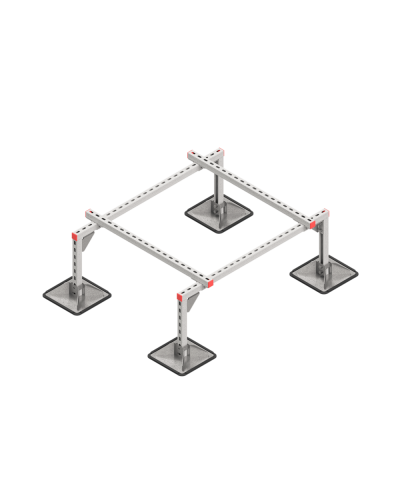 Опорная конструкция для установки оборудования TECHNORAPTOR STEELFOOT 1200х1000 HD КМ-профиль (KM-TR-STF-SSEI-1200-1000 HD) в Сергиевом Посаде Системы видеонаблюдения Pintop.ru