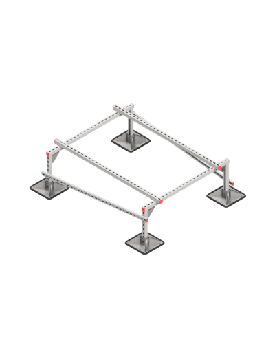 Опорная конструкция для установки оборудования TECHNORAPTOR STEELFOOT 1200х1500 КМ-профиль (KM-TR-STF-SSEI-1200-1500) в Сергиевом Посаде Системы видеонаблюдения Pintop.ru