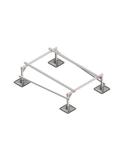 Опорная конструкция для установки оборудования TECHNORAPTOR STEELFOOT 1200х1700 HD КМ-профиль (KM-TR-STF-SSEI-1200-1700 HD) в Сергиевом Посаде Системы видеонаблюдения Pintop.ru