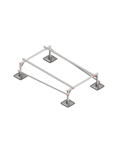 Опорная конструкция для установки оборудования TECHNORAPTOR STEELFOOT 1200х2000 тип 1 HD КМ-профиль (KM-TR-STF-SSEI-1200-2000-1 HD) в Сергиевом Посаде Системы видеонаблюдения Pintop.ru