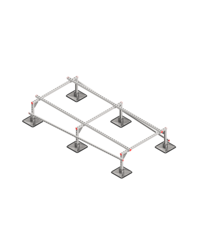 Опорная конструкция для установки оборудования TECHNORAPTOR STEELFOOT 1200х2500 HD КМ-профиль (KM-TR-STF-SSEI-1200-2500 HD) в Сергиевом Посаде Системы видеонаблюдения Pintop.ru