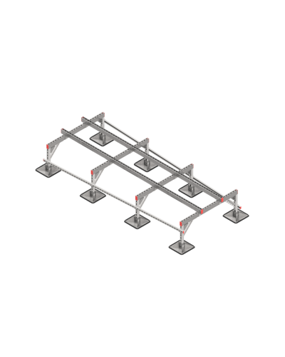 Опорная конструкция для установки оборудования TECHNORAPTOR STEELFOOT 1200х3000 тип 3 HD КМ-профиль (KM-TR-STF-SSEI-1200-3000-3 HD) в Сергиевом Посаде Системы видеонаблюдения Pintop.ru