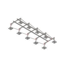 Опорная конструкция для установки оборудования TECHNORAPTOR STEELFOOT 1200х4000 тип 2 HD КМ-профиль (KM-TR-STF-SSEI-1200-4000-2 HD)