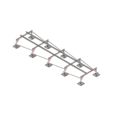 Опорная конструкция для установки оборудования TECHNORAPTOR STEELFOOT 1200х5000 тип 1 HD КМ-профиль (KM-TR-STF-SSEI-1200-5000-1 HD)