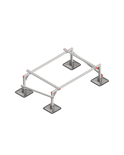 Опорная конструкция для установки оборудования TECHNORAPTOR STEELFOOT 1500х1000 тип 1 HD КМ-профиль (KM-TR-STF-SSEI-1500-1000-1 HD) в Сергиевом Посаде Системы видеонаблюдения Pintop.ru
