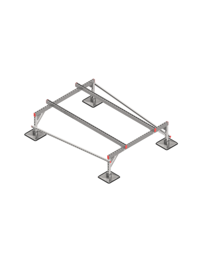 Опорная конструкция для установки оборудования TECHNORAPTOR STEELFOOT 1500х2000 тип 1 КМ-профиль (KM-TR-STF-SSEI-1500-2000-1) в Сергиевом Посаде Системы видеонаблюдения Pintop.ru