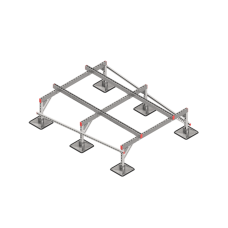 Опорная конструкция для установки оборудования TECHNORAPTOR STEELFOOT 1500х2000 тип 2 HD КМ-профиль (KM-TR-STF-SSEI-1500-2000-2 HD)