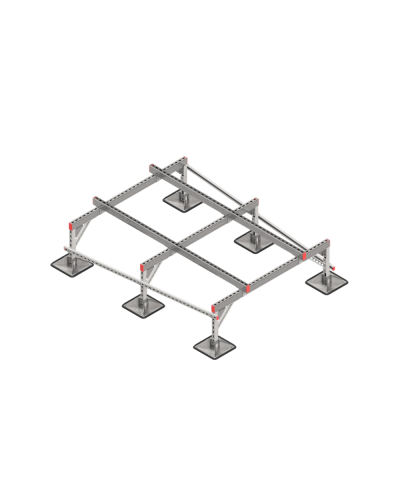Опорная конструкция для установки оборудования TECHNORAPTOR STEELFOOT 1500х2000 тип 2 КМ-профиль (KM-TR-STF-SSEI-1500-2000-2) в Сергиевом Посаде Системы видеонаблюдения Pintop.ru