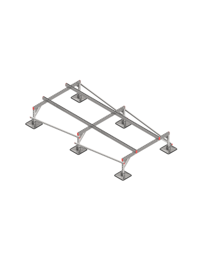 Опорная конструкция для установки оборудования TECHNORAPTOR STEELFOOT 1500х3000 тип 1 HD КМ-профиль (KM-TR-STF-SSEI-1500-3000-1 HD) в Сергиевом Посаде Системы видеонаблюдения Pintop.ru