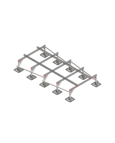Опорная конструкция для установки оборудования TECHNORAPTOR STEELFOOT 1500х3000 тип 3 HD КМ-профиль (KM-TR-STF-SSEI-1500-3000-3 HD) в Сергиевом Посаде Системы видеонаблюдения Pintop.ru
