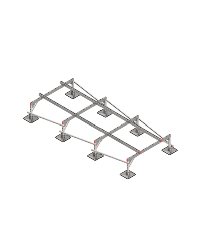 Опорная конструкция для установки оборудования TECHNORAPTOR STEELFOOT 1500х3500 HD КМ-профиль (KM-TR-STF-SSEI-1500-3500 HD) в Сергиевом Посаде Системы видеонаблюдения Pintop.ru
