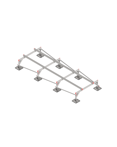 Опорная конструкция для установки оборудования TECHNORAPTOR STEELFOOT 1500х4000 тип 2 HD КМ-профиль (KM-TR-STF-SSEI-1500-4000-2 HD) в Сергиевом Посаде Системы видеонаблюдения Pintop.ru