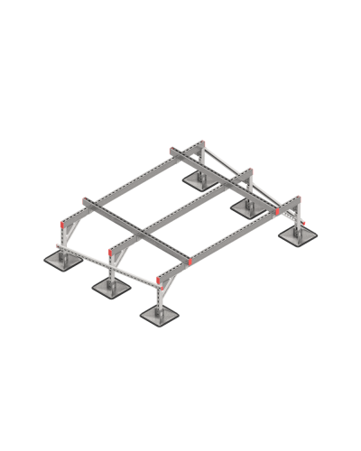 Опорная конструкция для установки оборудования TECHNORAPTOR STEELFOOT 2000х1500 тип 1 HD КМ-профиль (KM-TR-STF-SSEI-2000-1500-1 HD) в Сергиевом Посаде Системы видеонаблюдения Pintop.ru