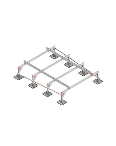 Опорная конструкция для установки оборудования TECHNORAPTOR STEELFOOT 2000х2500 КМ-профиль (KM-TR-STF-SSEI-2000-2500) в Сергиевом Посаде Системы видеонаблюдения Pintop.ru