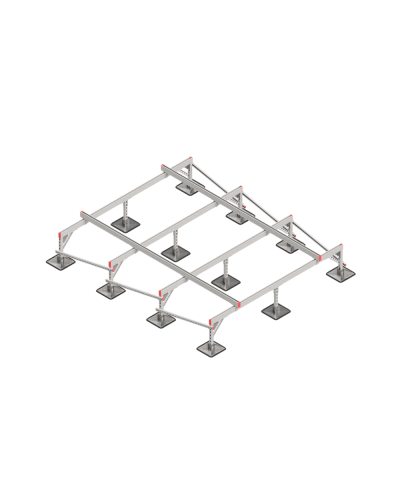 Опорная конструкция для установки оборудования TECHNORAPTOR STEELFOOT 2500х3000 тип 2 КМ-профиль (KM-TR-STF-SSEI-2500-3000-2) в Сергиевом Посаде Системы видеонаблюдения Pintop.ru