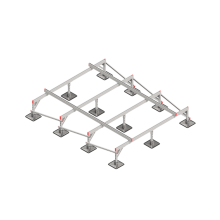 Опорная конструкция для установки оборудования TECHNORAPTOR STEELFOOT 2500х3000 тип 2 HD КМ-профиль (KM-TR-STF-SSEI-2500-3000-2 HD)