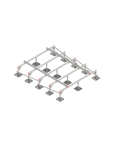 Опорная конструкция для установки оборудования TECHNORAPTOR STEELFOOT 2500х3000 тип 3 КМ-профиль (KM-TR-STF-SSEI-2500-3000-3) в Сергиевом Посаде Системы видеонаблюдения Pintop.ru