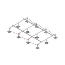 Опорная конструкция для установки оборудования TECHNORAPTOR STEELFOOT 2500х4000 КМ-профиль (KM-TR-STF-SSEI-2500-4000)