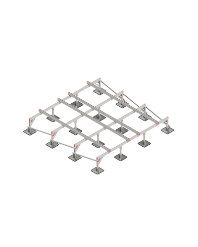 Опорная конструкция для установки оборудования TECHNORAPTOR STEELFOOT 3000х3000 HD КМ-профиль (KM-TR-STF-SSEI-3000-3000 HD) в Сергиевом Посаде Системы видеонаблюдения Pintop.ru
