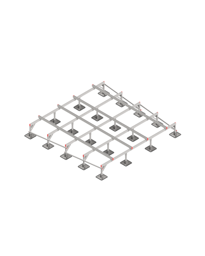 Опорная конструкция для установки оборудования TECHNORAPTOR STEELFOOT 3500х3500 HD КМ-профиль (KM-TR-STF-SSEI-3500-3500 HD) в Сергиевом Посаде Системы видеонаблюдения Pintop.ru