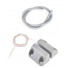 Извещатель охранный точечный магнитоконтактный накладной Комплектстройсервис ИО 102-20 Б2П (3) (металлический рукав)