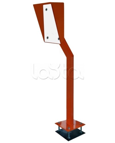 Стойка для считывателя Аякс 300х400 мм, черная, Базовая, наклонная в Сергиевом Посаде Дополнительное оборудование для СКУД Pintop.ru