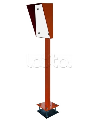 Стойка для считывателя Аякс 300х400 мм, черная, Базовая, прямая в Сергиевом Посаде Дополнительное оборудование для СКУД Pintop.ru