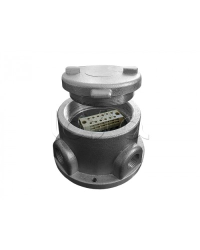 Ех-коробка металлическая Магнито-Контакт «СЕВЕРЛЕНД» У, МКВМ М20 + МКВМ М20 в Сергиевом Посаде Распределительные коробки Pintop.ru