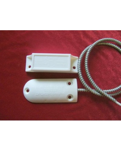 Датчик положения магнитогерконовый Магнито-Контакт ДПМ-2 исп. 07 (металлорукав из нержавеющей стали) в Сергиевом Посаде Извещатели охранные Pintop.ru