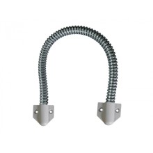 Гибкий переход Магнито-контакт ГПД-400 белый, нержавеющая сталь