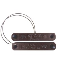 Извещатель охранный точечный магнитоконтактный Магнито-контакт ИО 102-52 (корпус ABS пластик) (Коричневый)