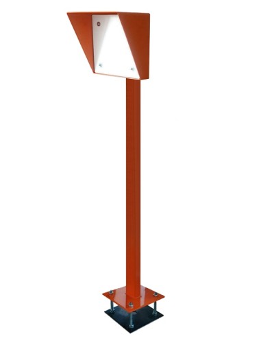 Стойка для считывателя Аякс 170х180 мм, оранжевая, Базовая, прямая в Сергиевом Посаде Дополнительное оборудование для СКУД Pintop.ru