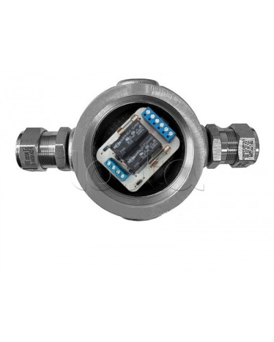 Магнито-Контакт УК-ВК-Ех-24 АЯКС П, с двумя кабельными вводами Ех МКВМ 25 в Сергиевом Посаде Комутационные взрывозащищенные коробки Pintop.ru