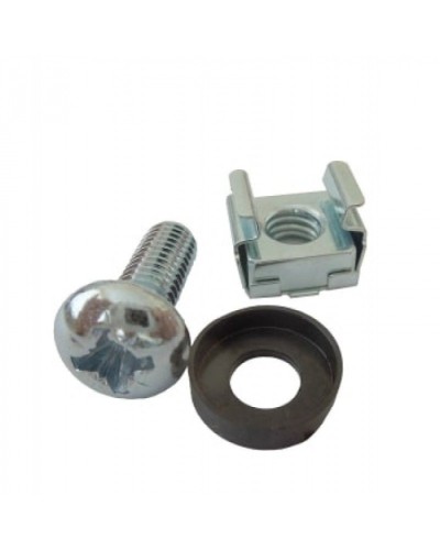 Комплект крепежа (винт М5 чёрный, гайка кузовная М5, шайба 5 чёрная по 40шт) МЕТА 9919 в Сергиевом Посаде Система оповещения и трансляции Мета Pintop.ru