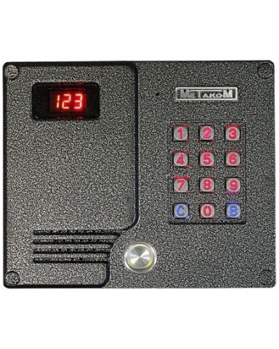 Многоабонентный антивандальный блок вызова Метаком МК2007-ТМЕ в Сергиевом Посаде Блоки вызова многоабонентные Pintop.ru